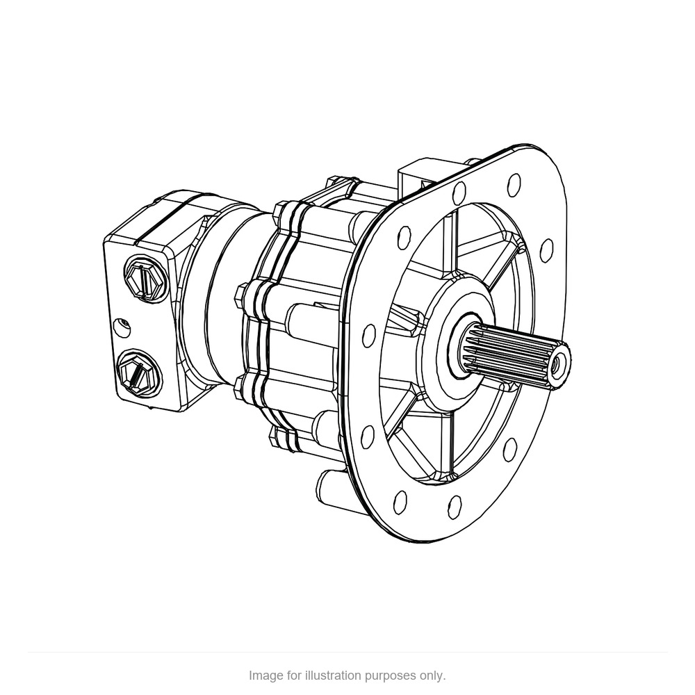 AT333207VR - Reman Sauer-Danfoss Hydraulic Drive Motor - John Deere